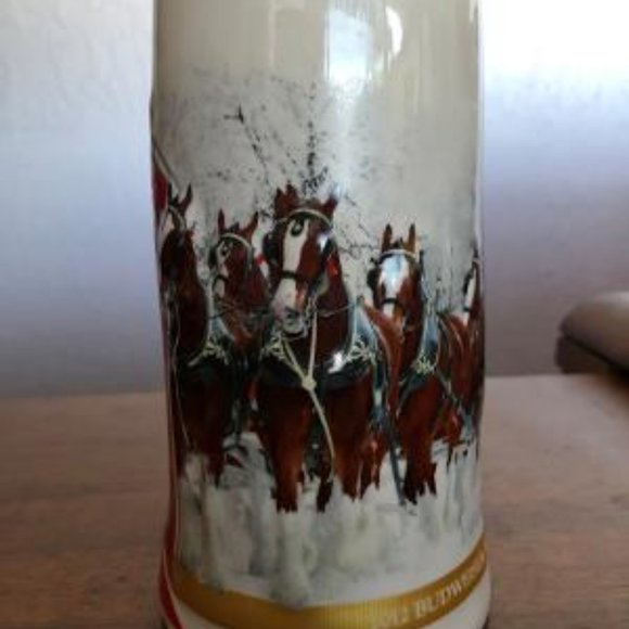 2012 BUDWEISER HOLIDAY STEIN WINTER WONDERLAND - Picture 6 of 6